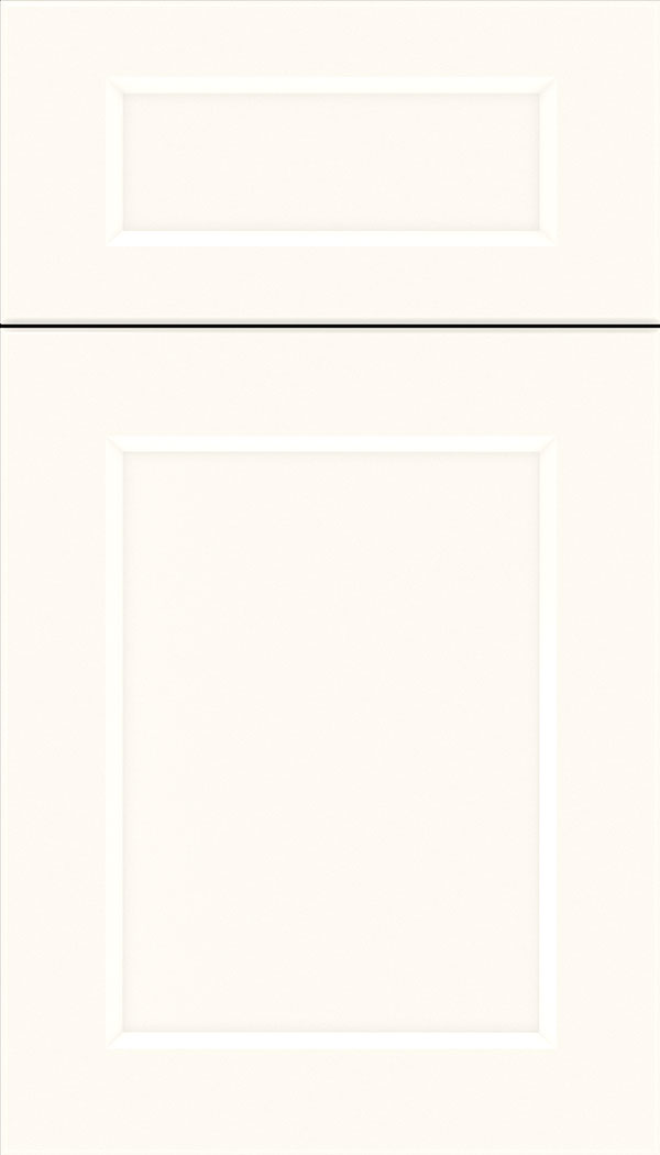 Coventry 5pc Thermofoil cabinet door in Textured White