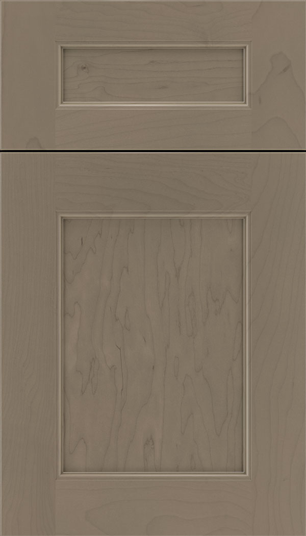 Lexington 5pc Maple recessed panel cabinet door in Winter