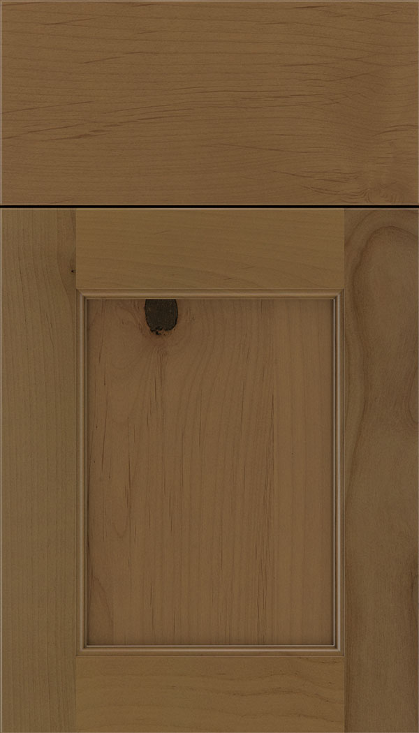Lexington Alder recessed panel cabinet door in Tuscan