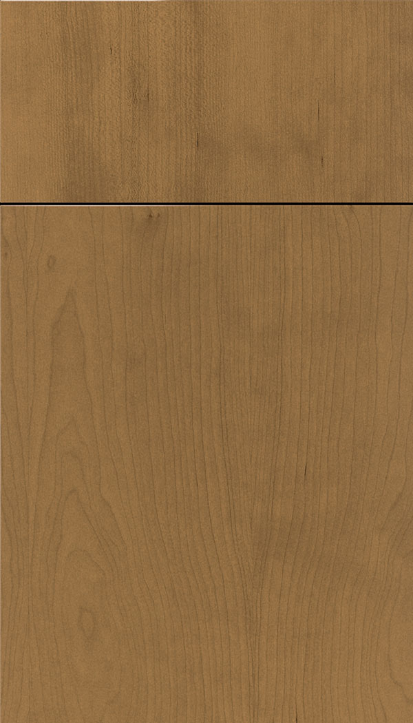 Lockhart Cherry slab cabinet door in Tuscan