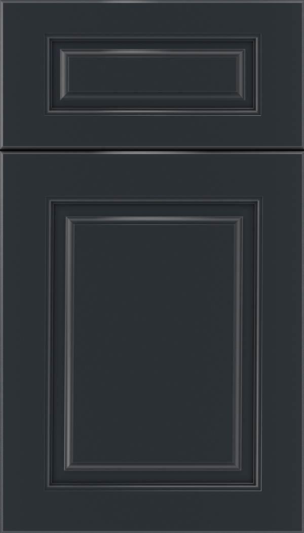 Marquis 5pc Maple raised panel cabinet door in Gunmetal Blue