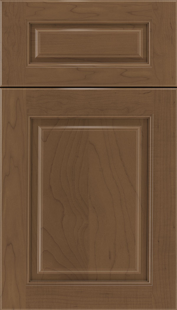 Marquis 5pc Maple raised panel cabinet door in Toffee