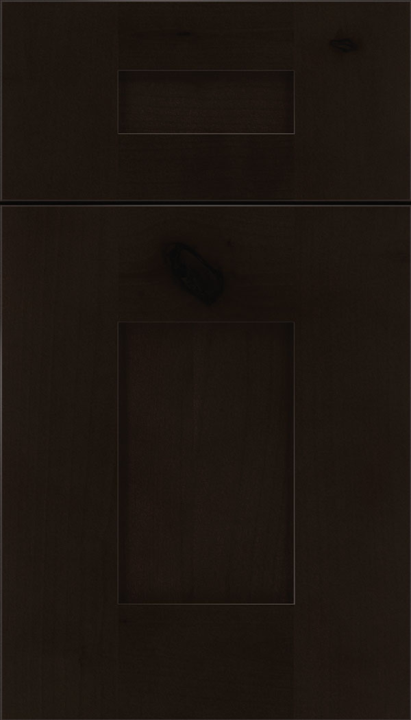 Newhaven 5pc Alder shaker cabinet door in Espresso