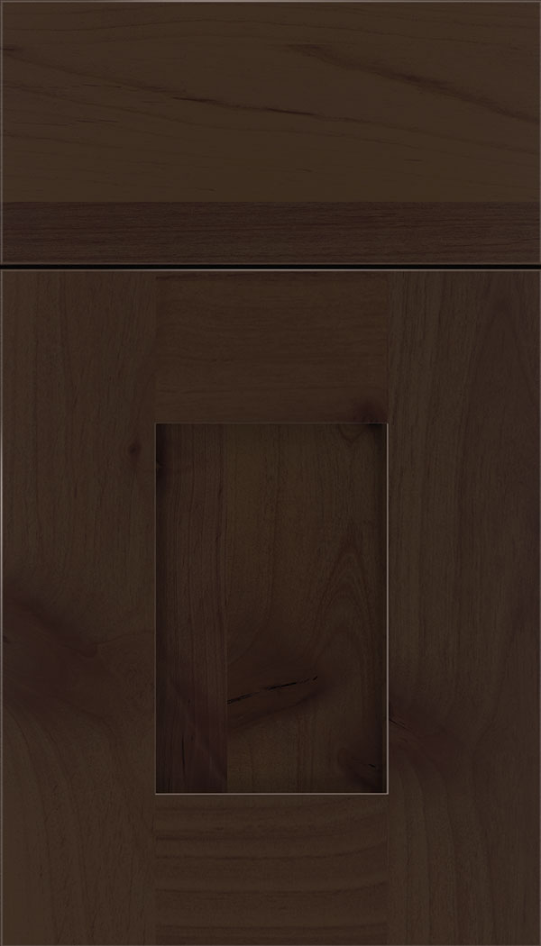 Newhaven Alder shaker cabinet door in Cappuccino