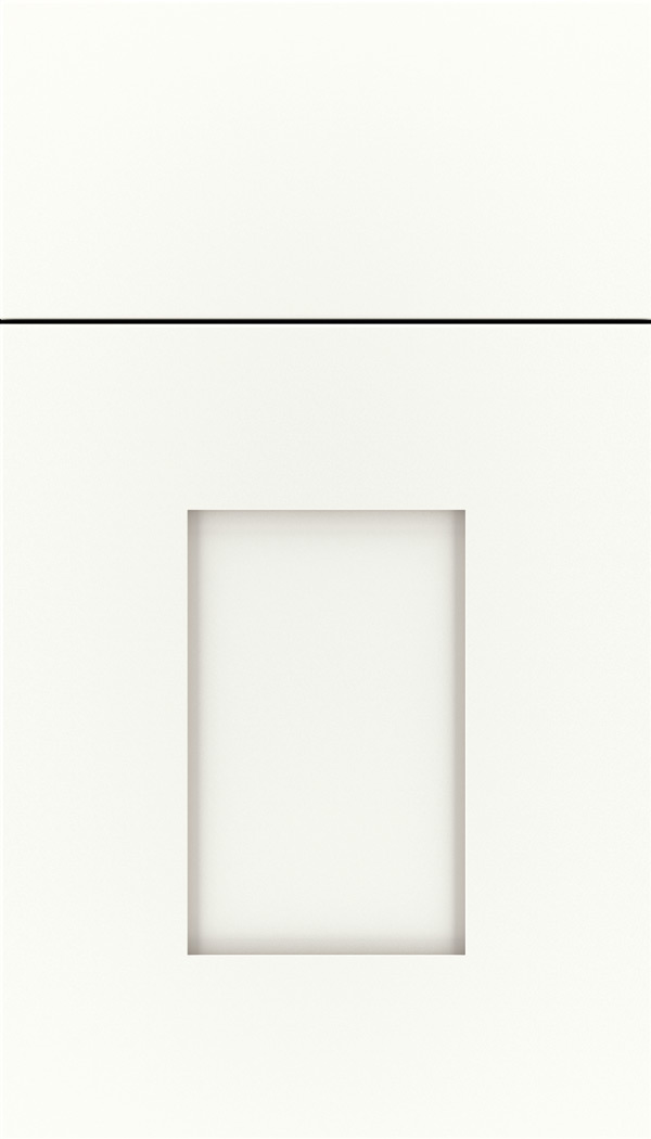 Newhaven MDF cabinet door in Whitecap