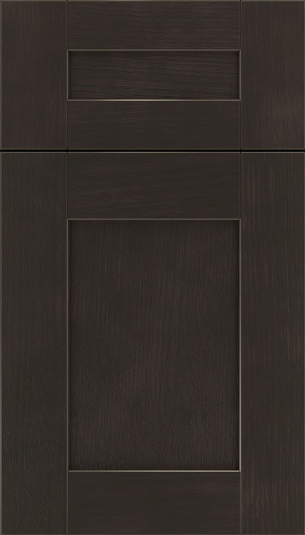 Pearson 5pc Rift Oak flat panel cabinet door in Thunder