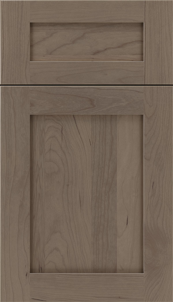 Plymouth 5pc Cherry shaker cabinet door in Winter