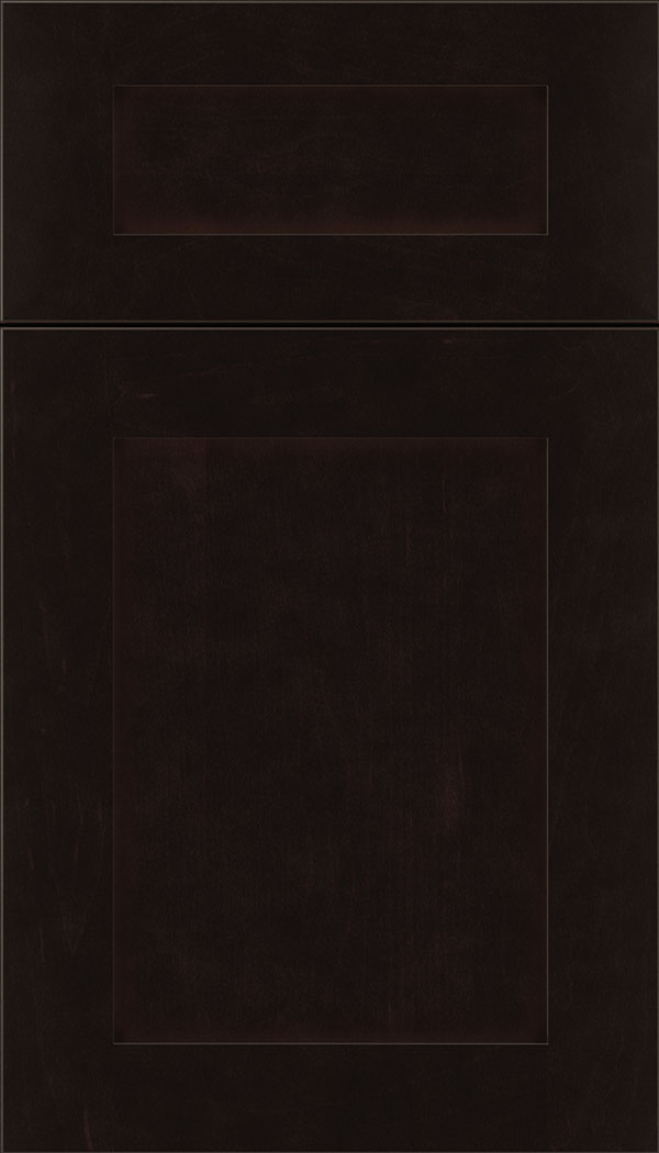 Plymouth 5pc Maple shaker cabinet door in Espresso