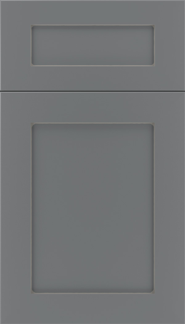 Salem 5pc Maple shaker cabinet door in Cloudburst with Pewter glaze