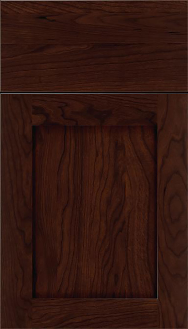 Salem Cherry shaker cabinet door in Cappuccino