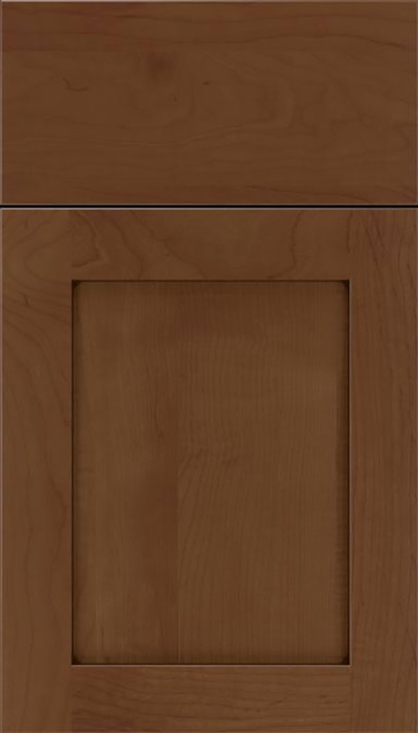 Salem Maple shaker cabinet door in Sienna with Mocha glaze