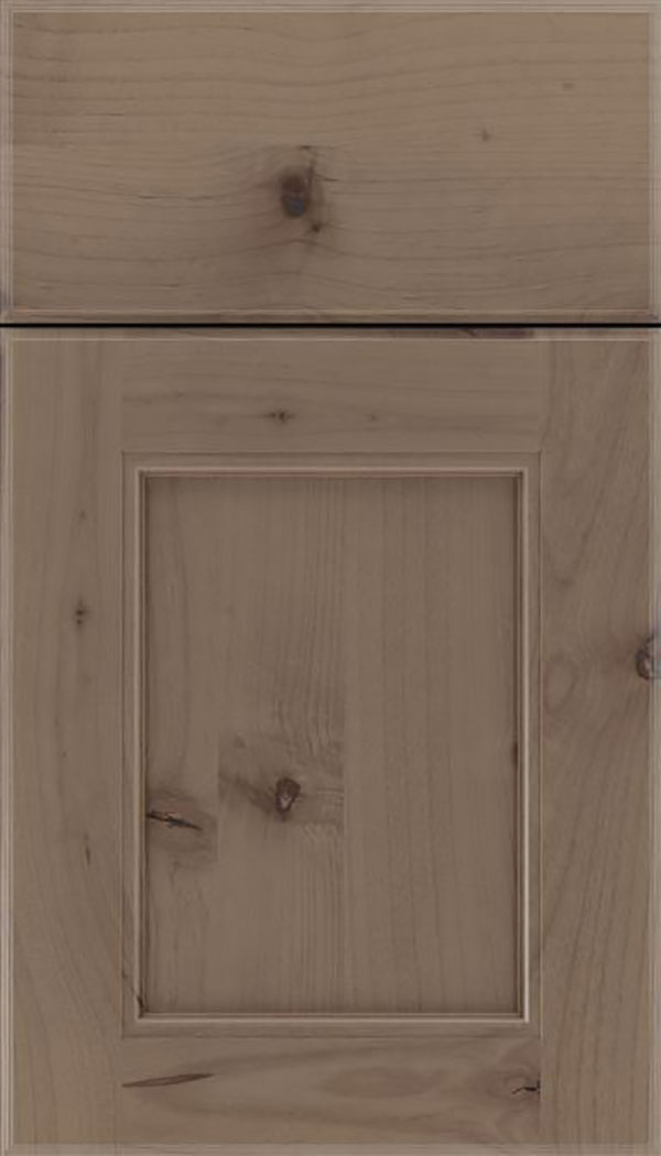 Tamarind Alder shaker cabinet door in Winter