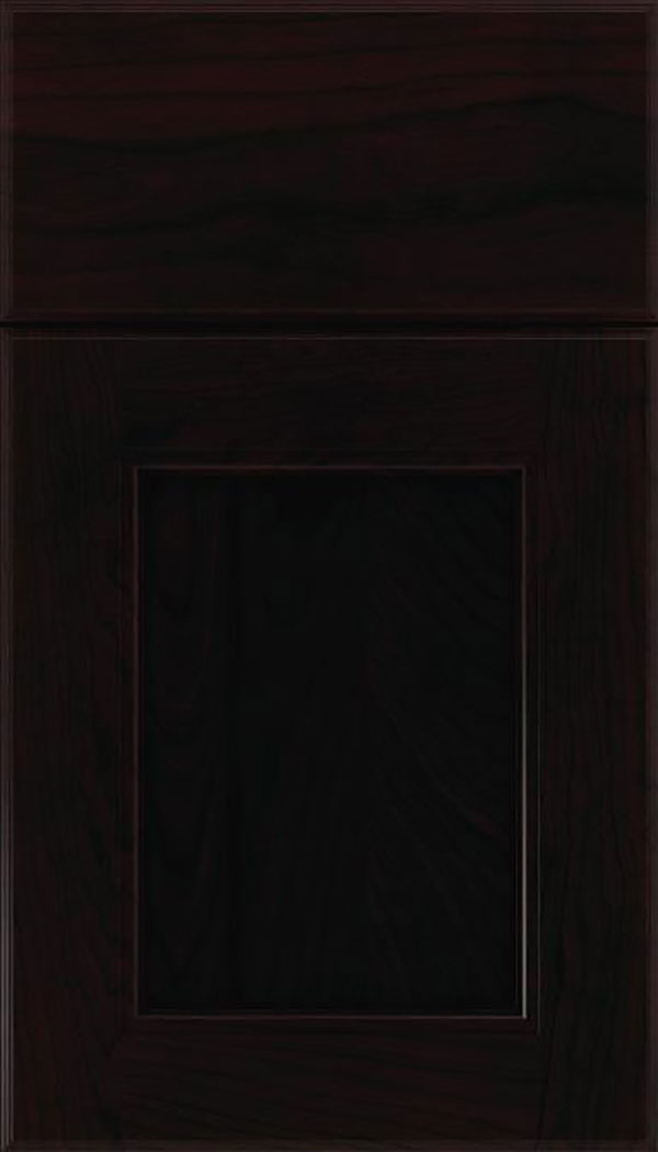 Tamarind Cherry shaker cabinet door in Espresso